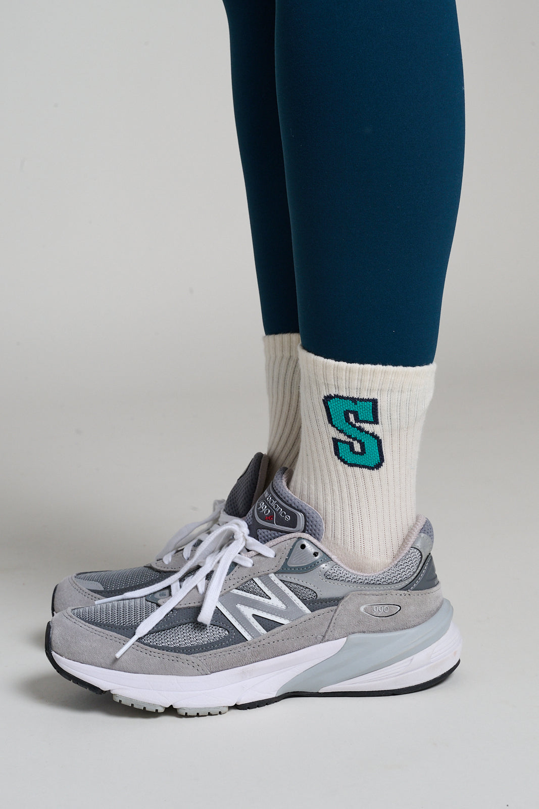 Soul by SoulCycle | Collegiate Half Calf Sock | Cream