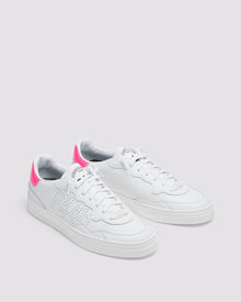 Unisex | Bali Recycled Fuchsia Sneaker | White