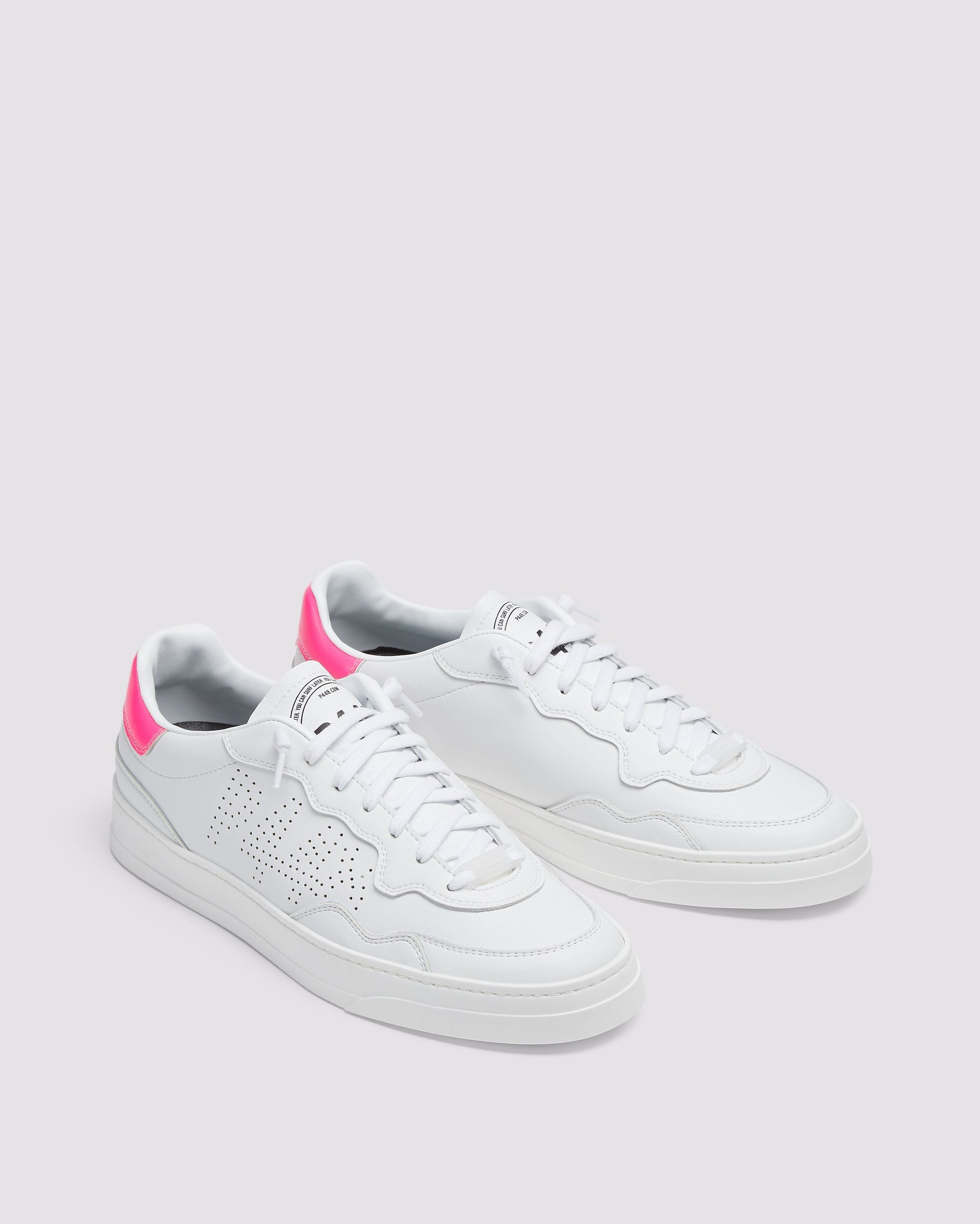 Unisex | Bali Recycled Fuchsia Sneaker | White