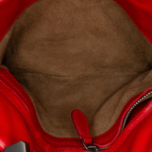 Bottega Veneta | Pre-Owned Mini Nappa Intrecciato Roma Satchel | Red/Dark Red