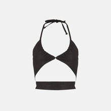 OW Swim Crete Top | Black Caviar