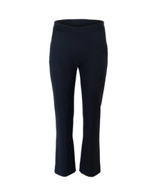Crop Slim Pant | Black
