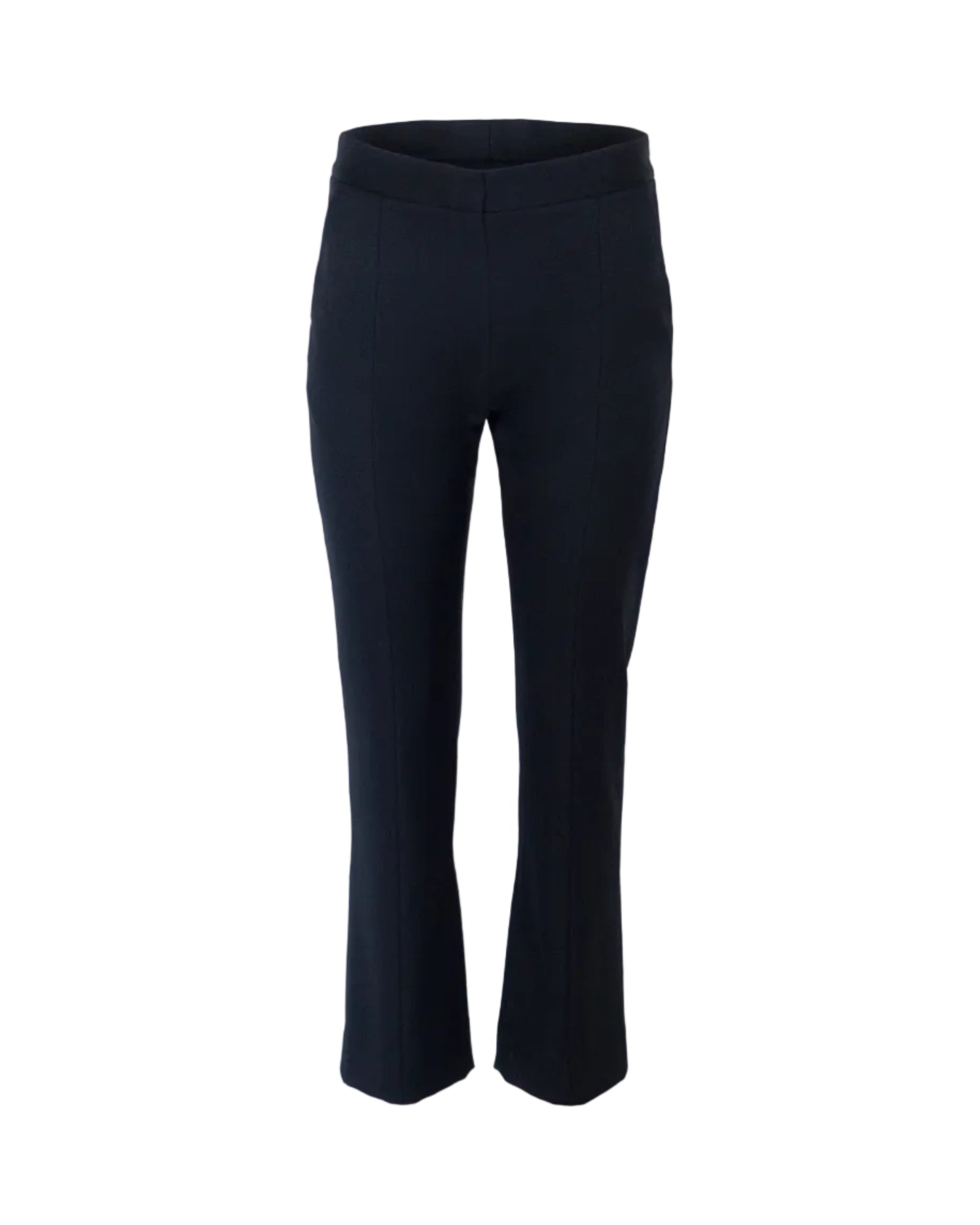 Crop Slim Pant | Black