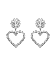 Cupid Heart Earrings - Loren Hope