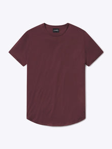 Mens | AO Curve-Hem Tee | Signature-Fit PYCA Pro | Currant