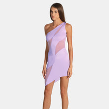 OW Collection Curve Mini Dress | Lavender