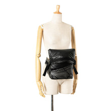 Bottega Veneta | Pre-Owned Perforated Leather Belt Bag | Black
