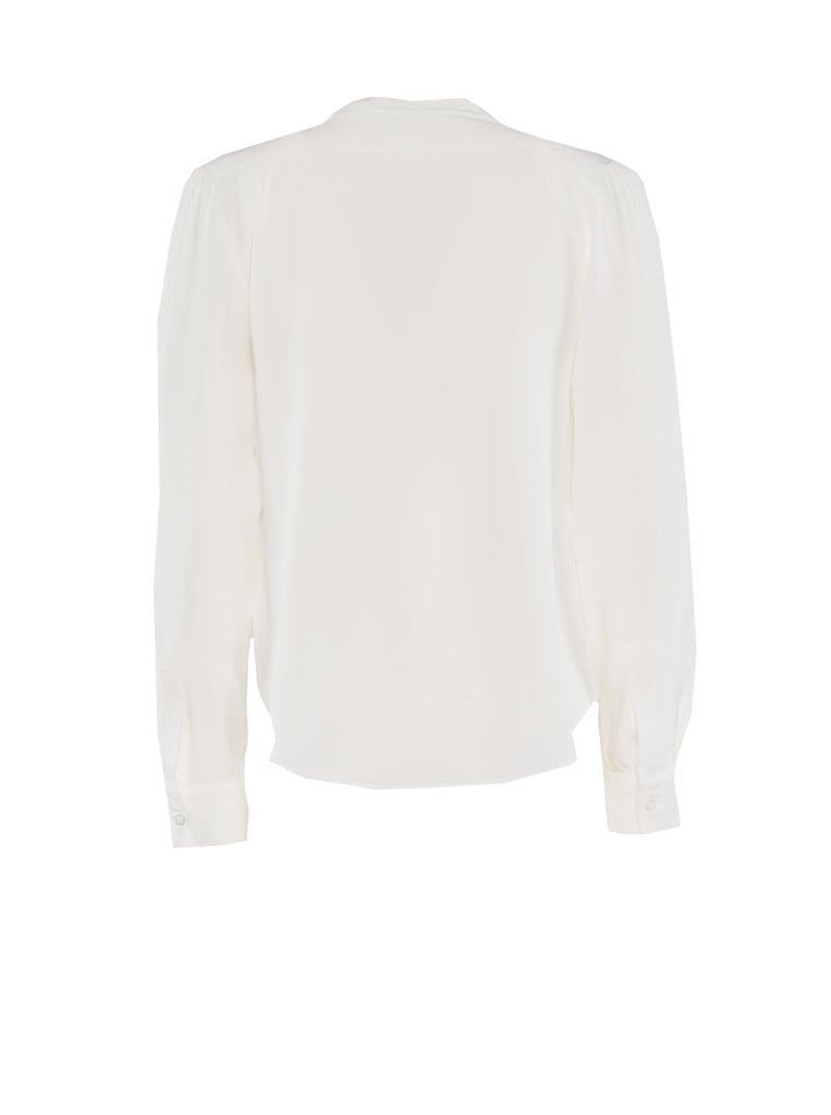 Olympia Silk Blouse | Ivory