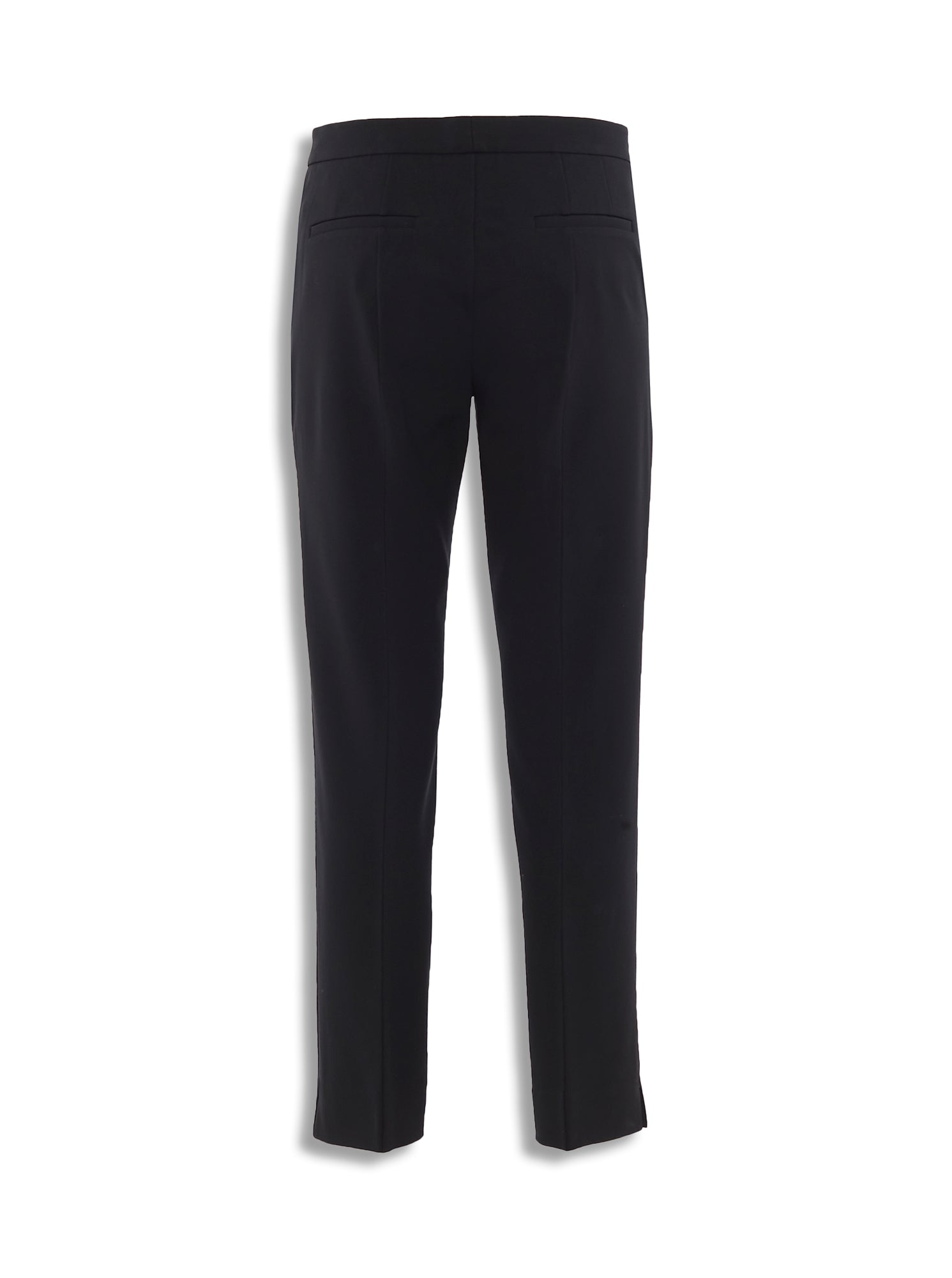 Charlotte Stretch Crepe Pant | Black