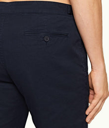 Campbell Slim Fit Stretch Chinos | Navy