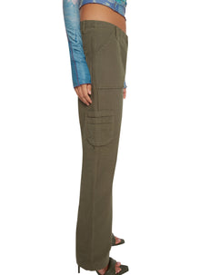 Womens | Tactical Cargo Pants | Army Green