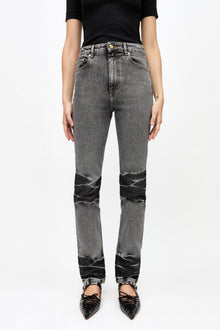 Carri Jeans in Denim | Black Washed