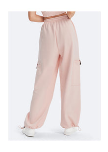 Casual Drawstring Waist Sweatpants | Marshmallow Pink