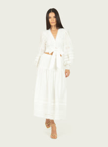Oriana Skirt | Off-White