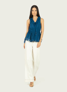 Madison Top | Deep Sea Blue