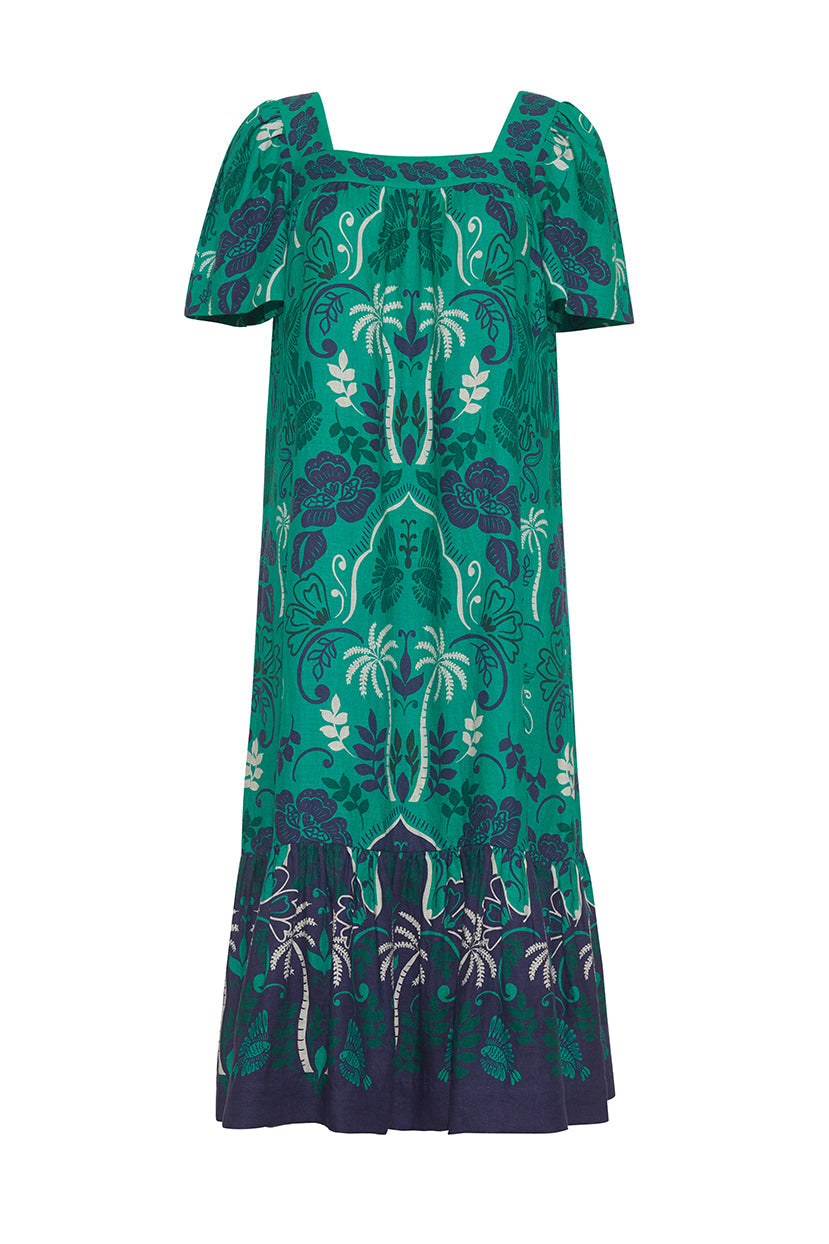 Chani Dress | Sanibel Island Green