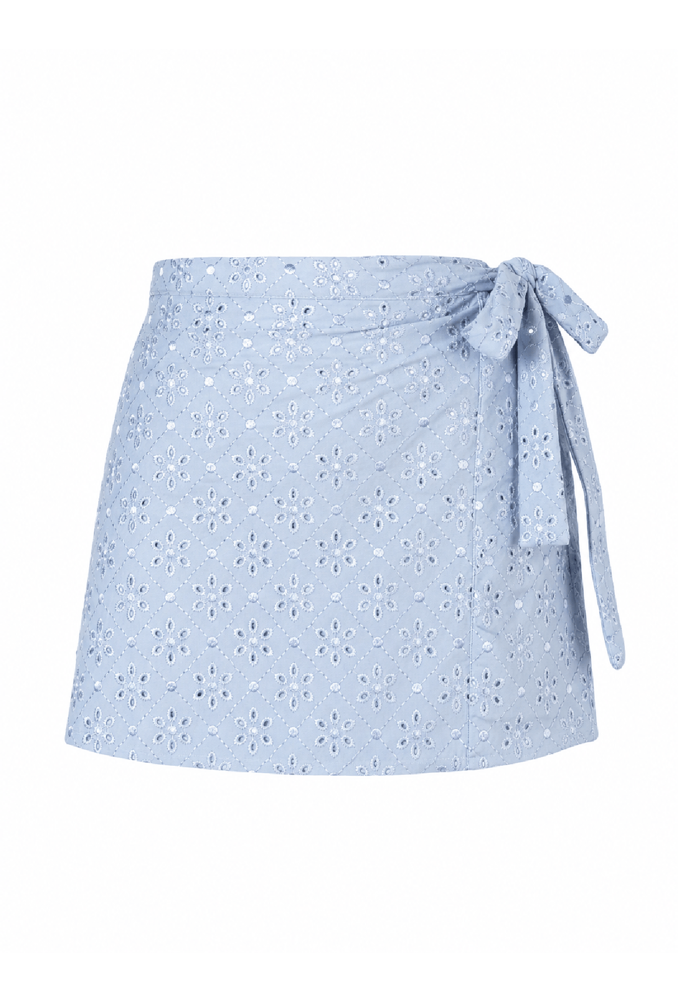 The Wrap Skirt | Broderie Anglaise Ash