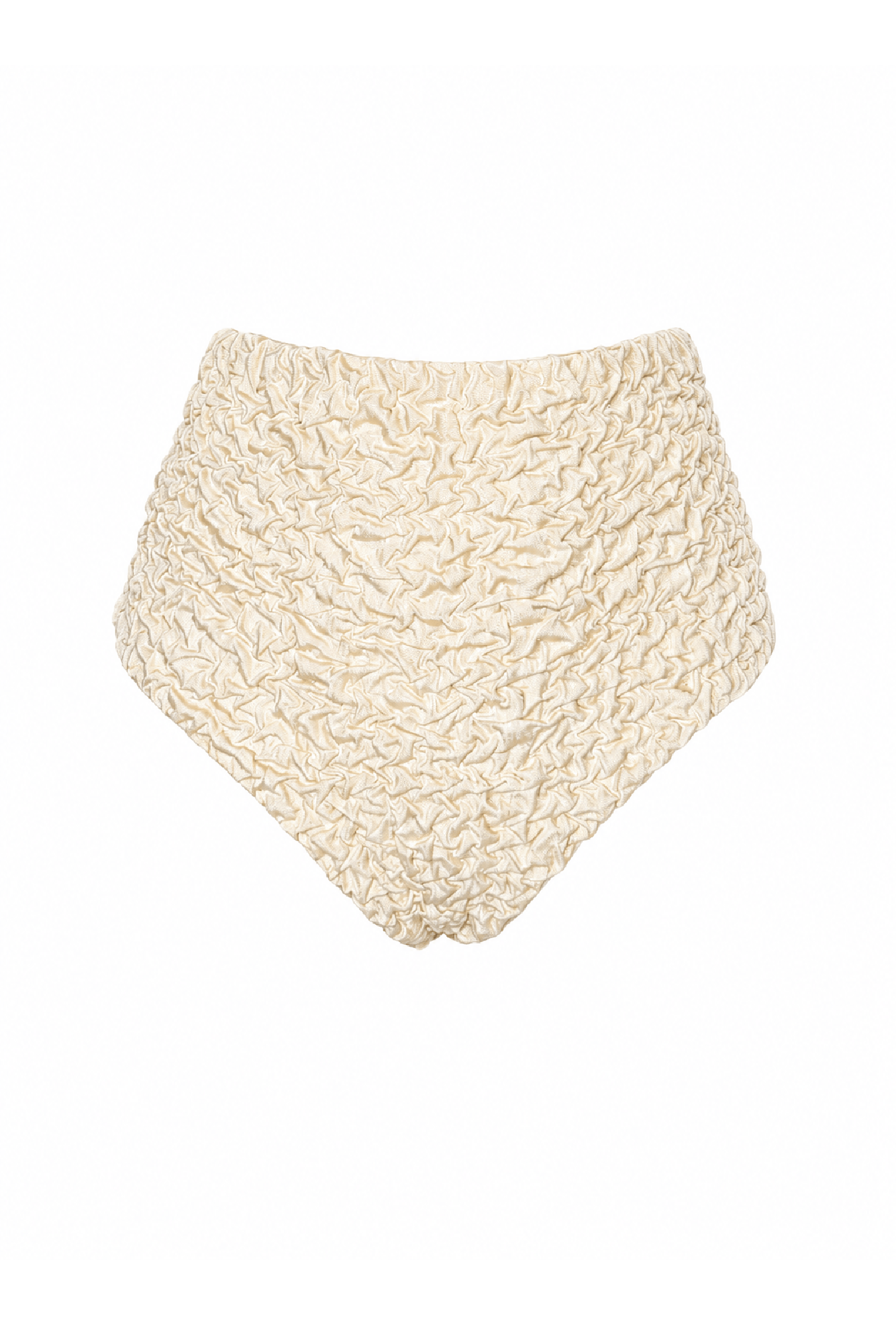 The Vera Bottom | Luxe Ivory Crinkle