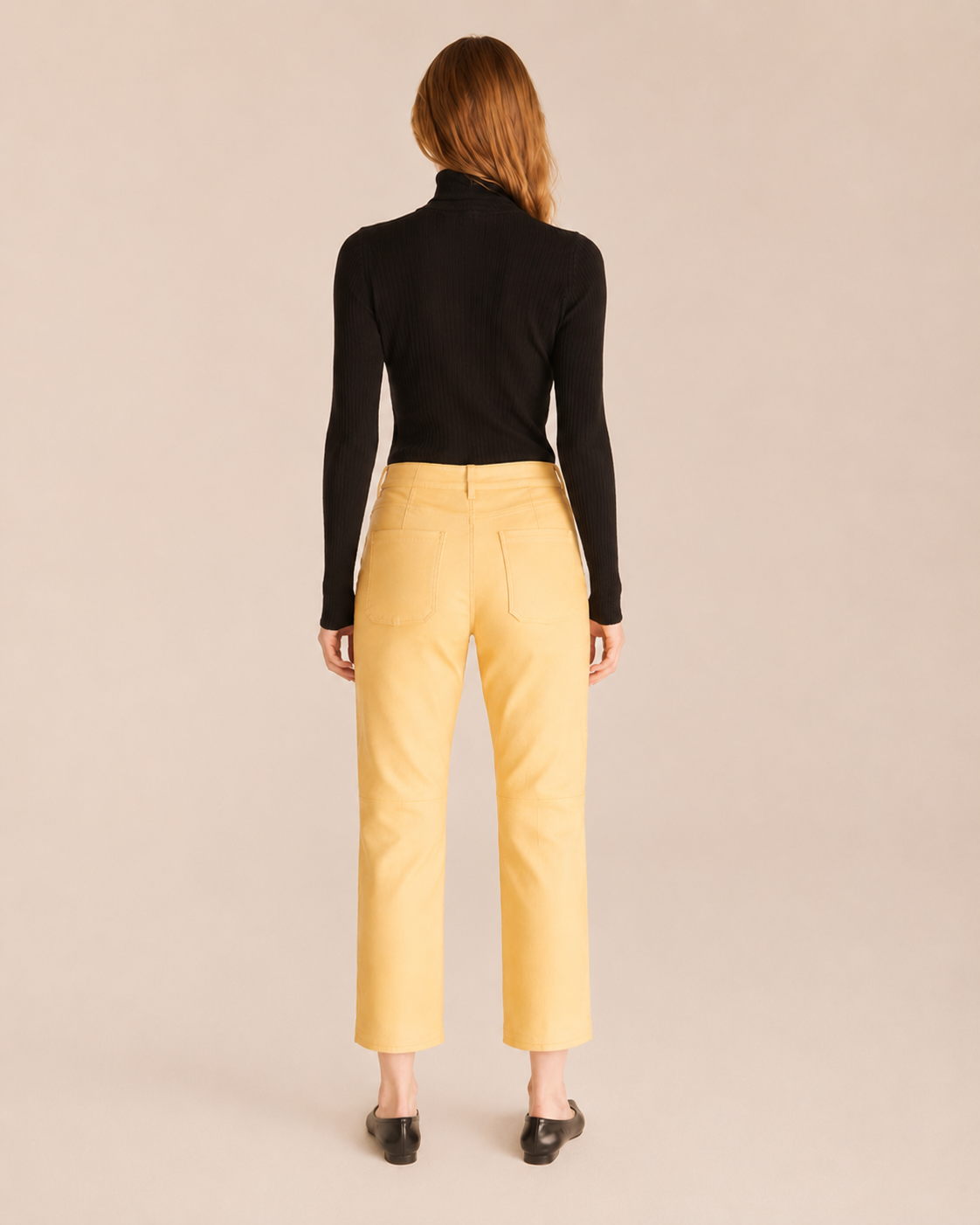 Crop Leather Pant | Palomino