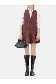 Check Mini Dress | Racing Red