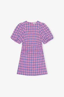 Check Suiting Mini Dress | Wild Orchid