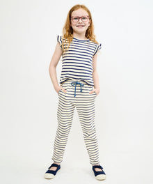 Kids Unisex | Chris Jogger | Navy/White