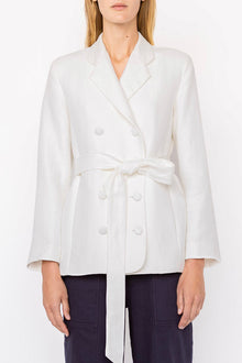 Emilia Blazer | White