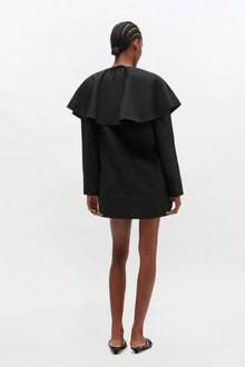 Circle Collar Dress | Black