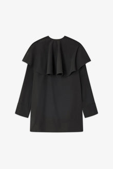 Circle Collar Dress | Black