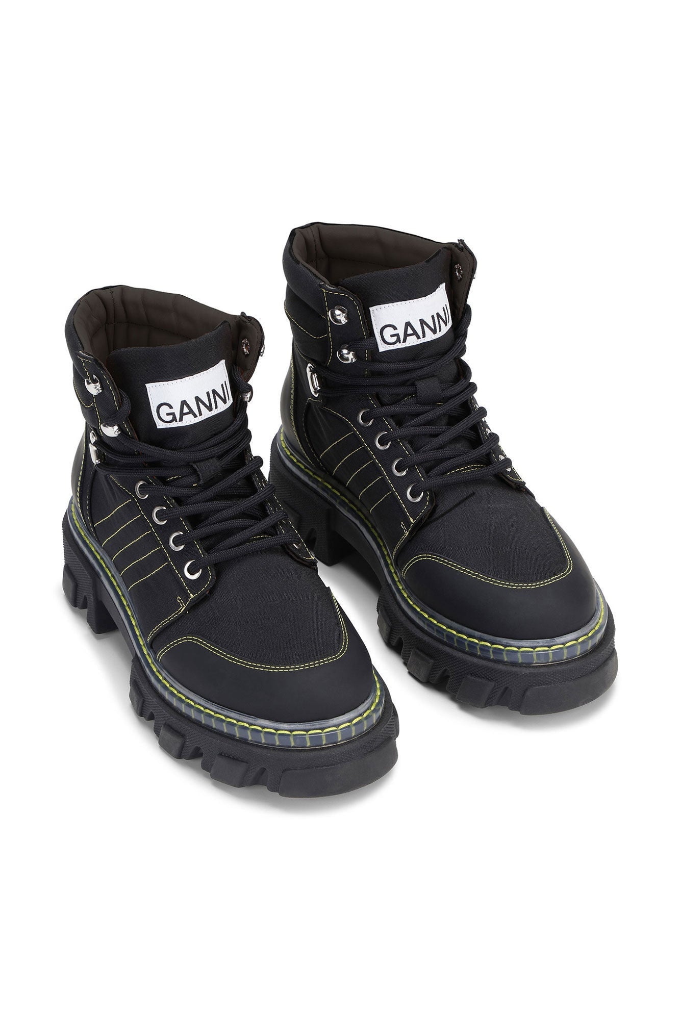 Cleated Hiking Boots | Black