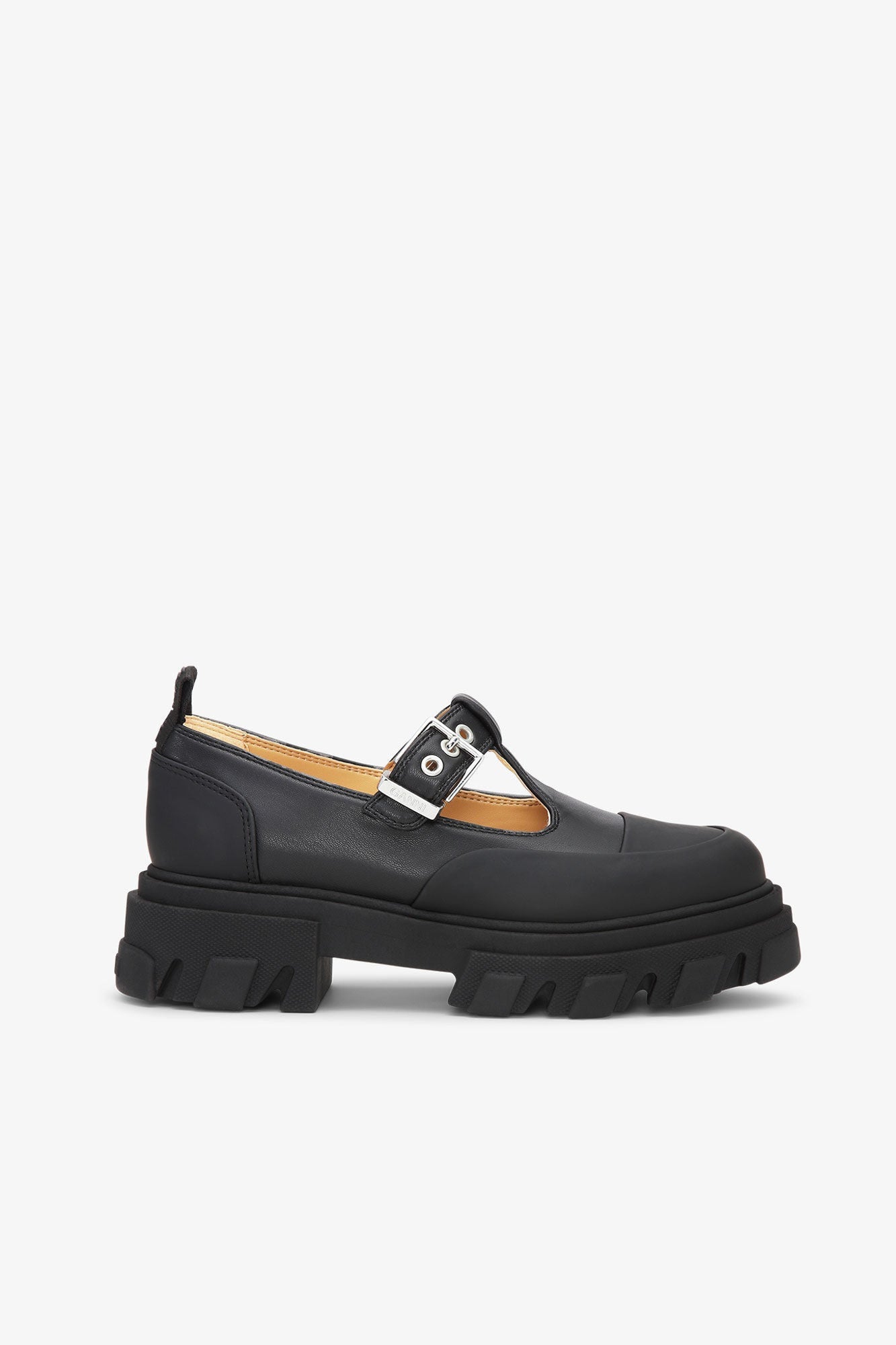 Cleated Mary Jane Shoes | Black