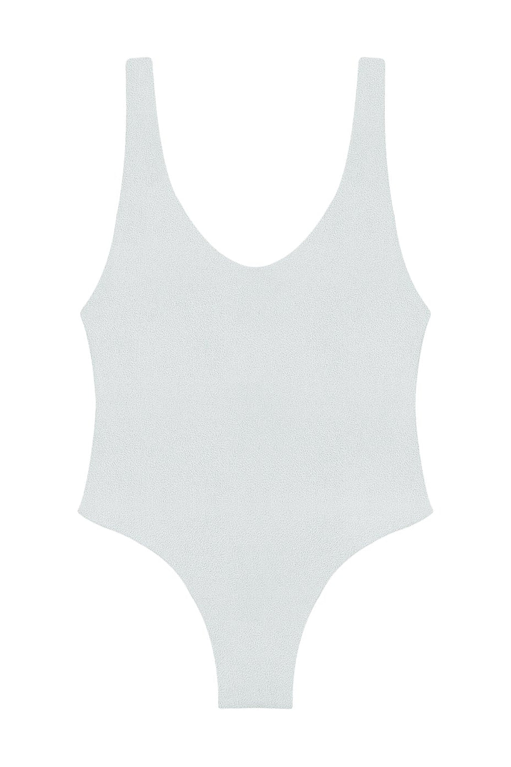Contour One Piece | White Terry Sheen