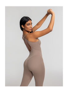 Contrology Crossback Bodysuit | Cocoa