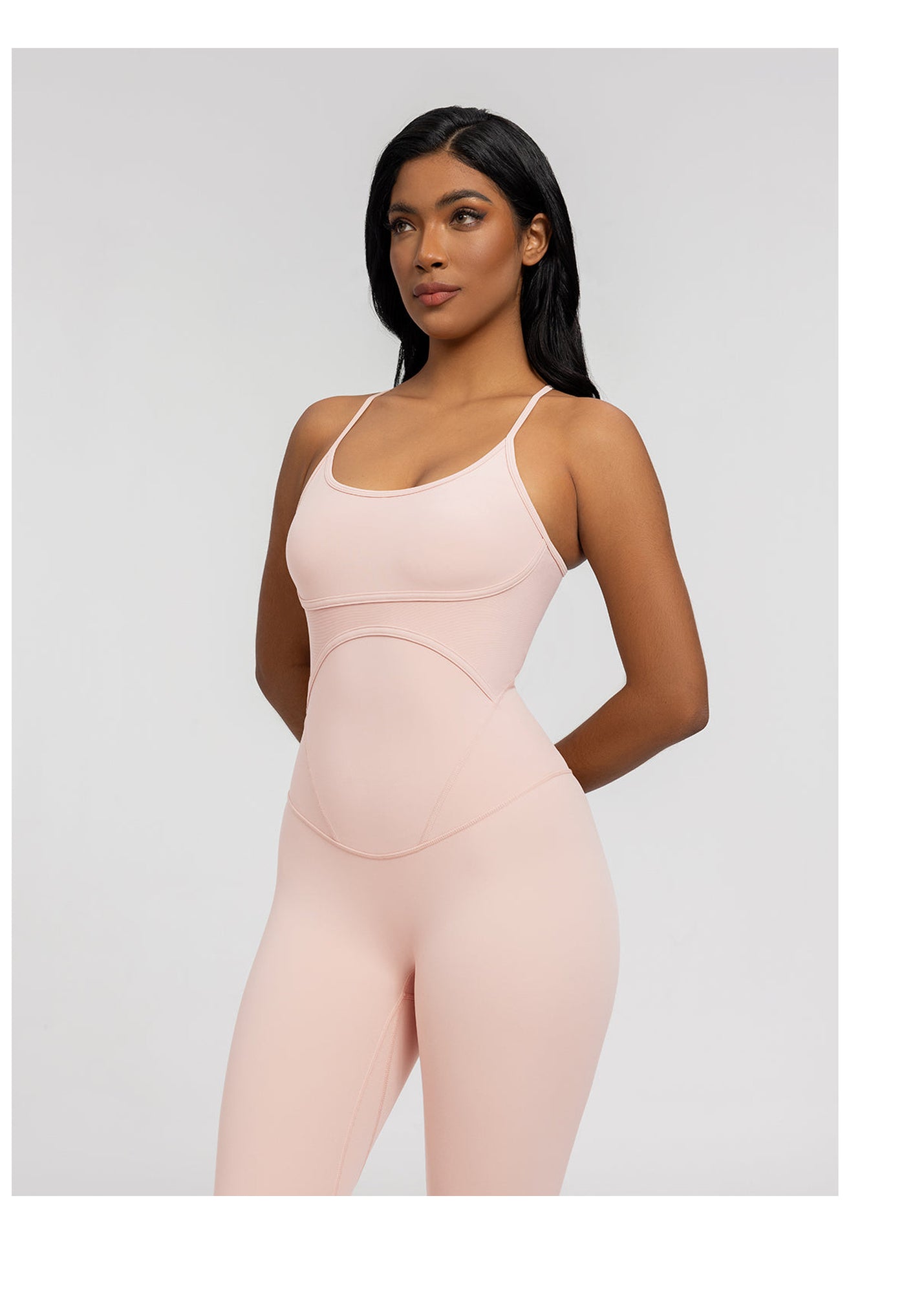 Contrology Crossback Bodysuit | Seashell