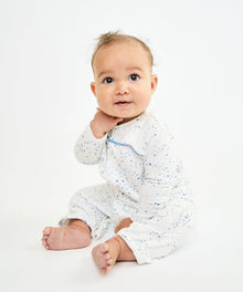 Kids Unisex | Convertible Gown | Blue/White