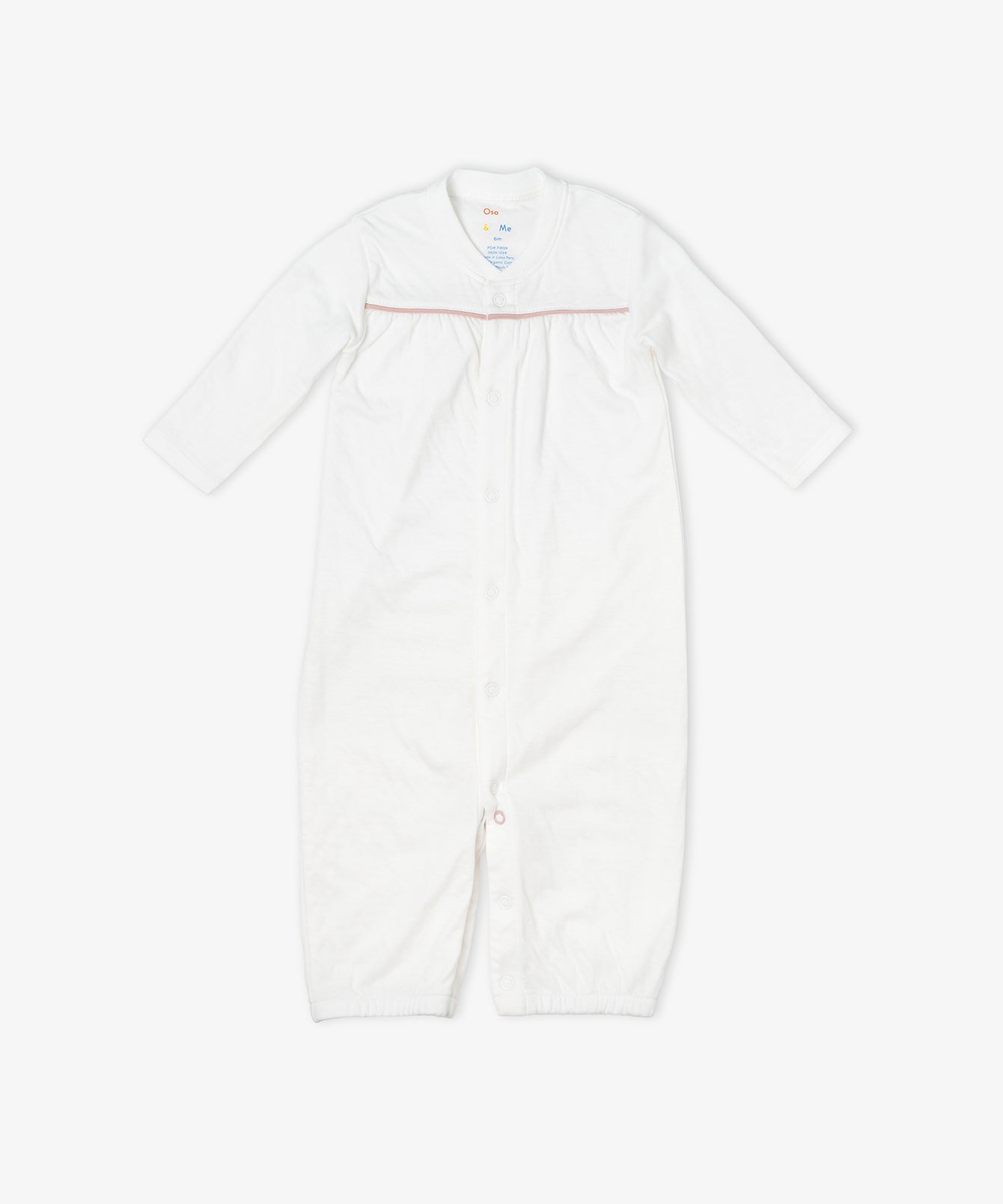 Girls | Convertible Gown | White/Pink