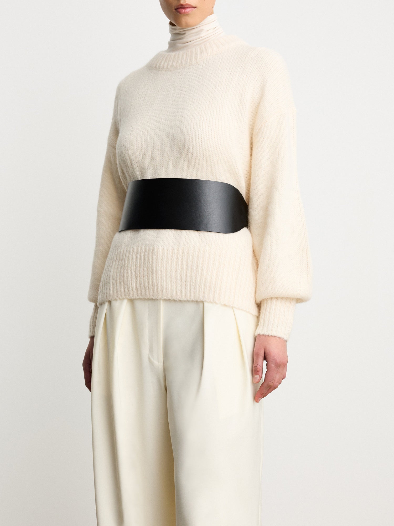 Boleyn Belt | Black & Silver