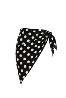 The Bandana | Polka Dot Noir
