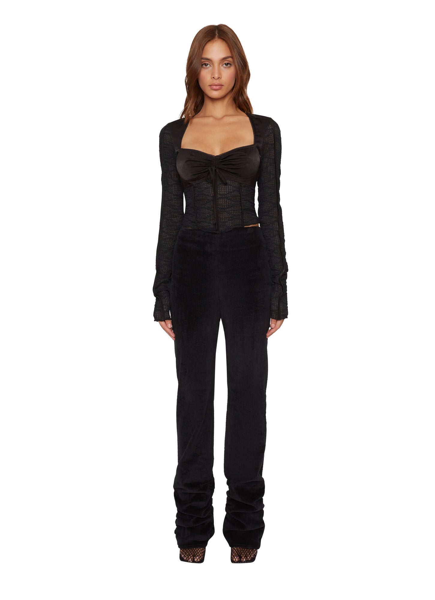 Womens | Archangel Swirl Top | Black