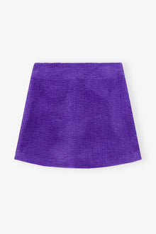 Corduroy Mini Skirt | Simply Purple