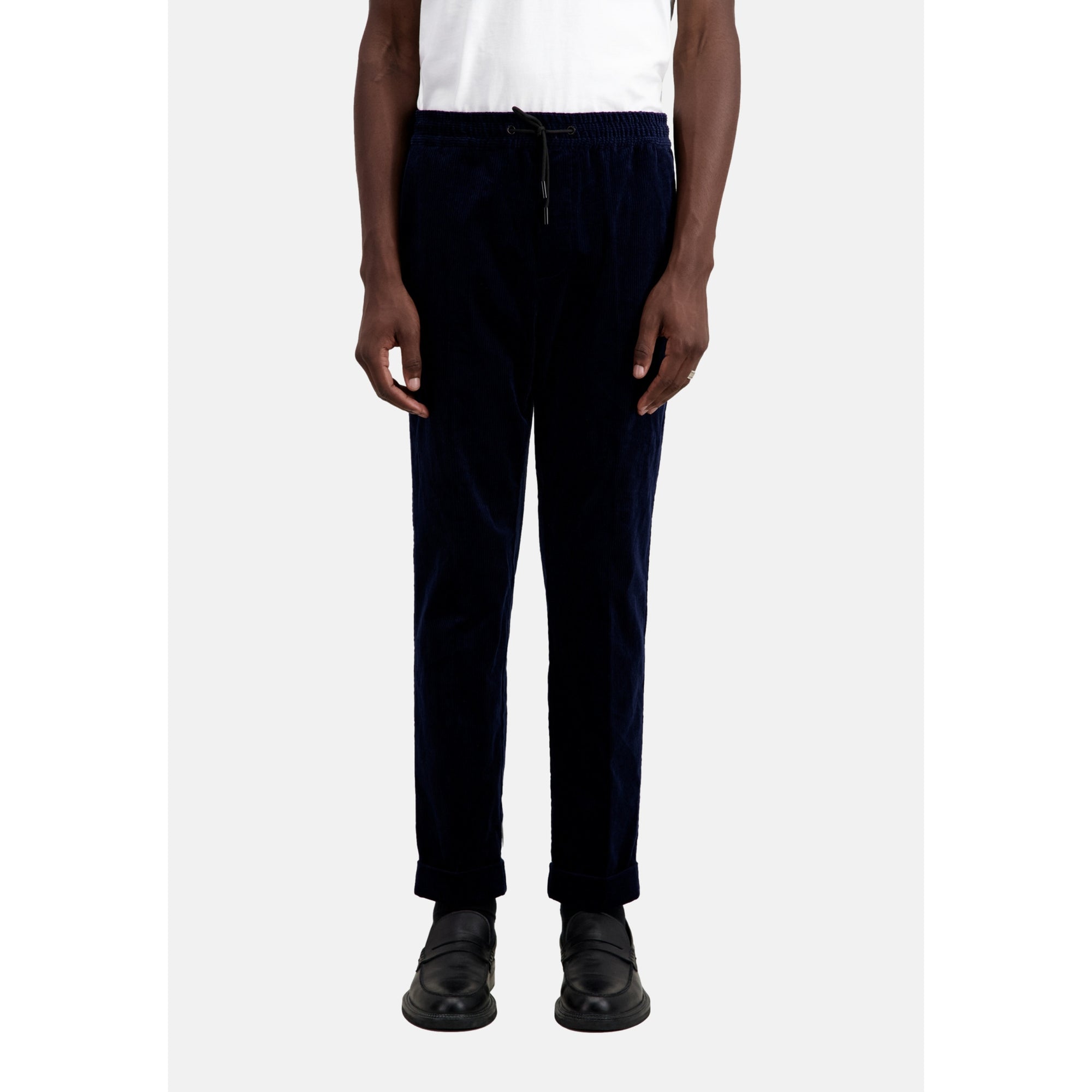 Corduroy Trousers | Men | Navy Blue