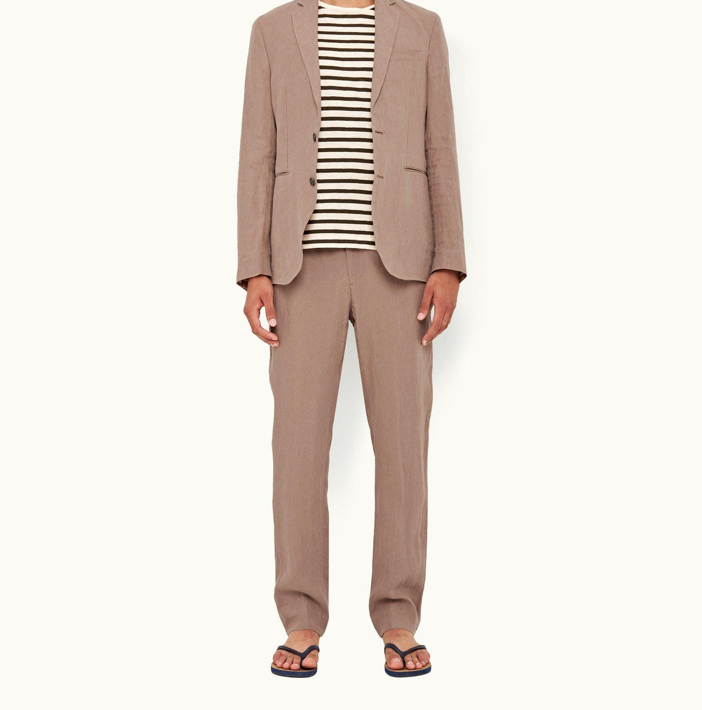 Cornell Linen Tailored Fit Linen Trousers | Nomadic