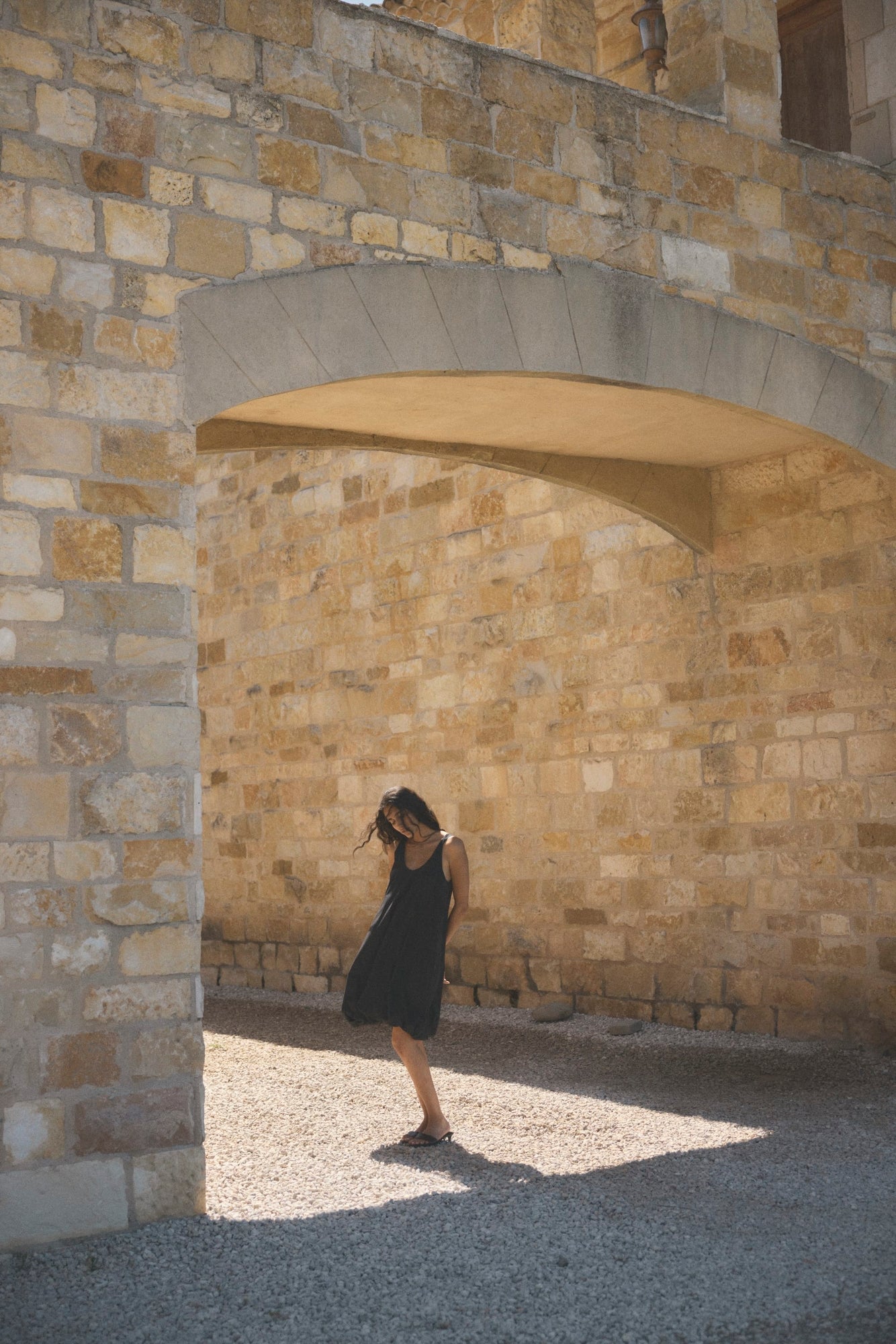 Aya | Cosima Hi-Lo Bubble-Hem Dress in Size Small