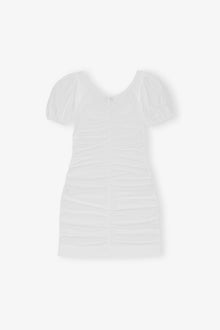 Cotton Poplin Mini Dress | Bright White
