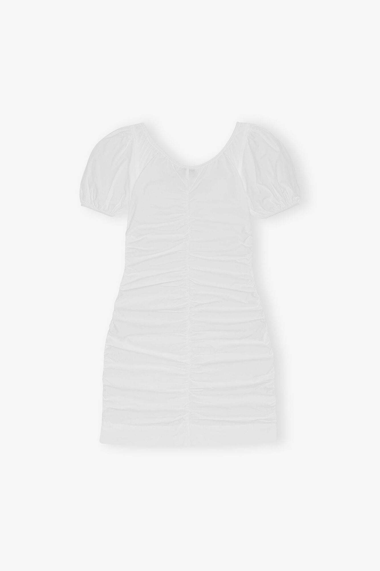 Cotton Poplin Mini Dress | Bright White