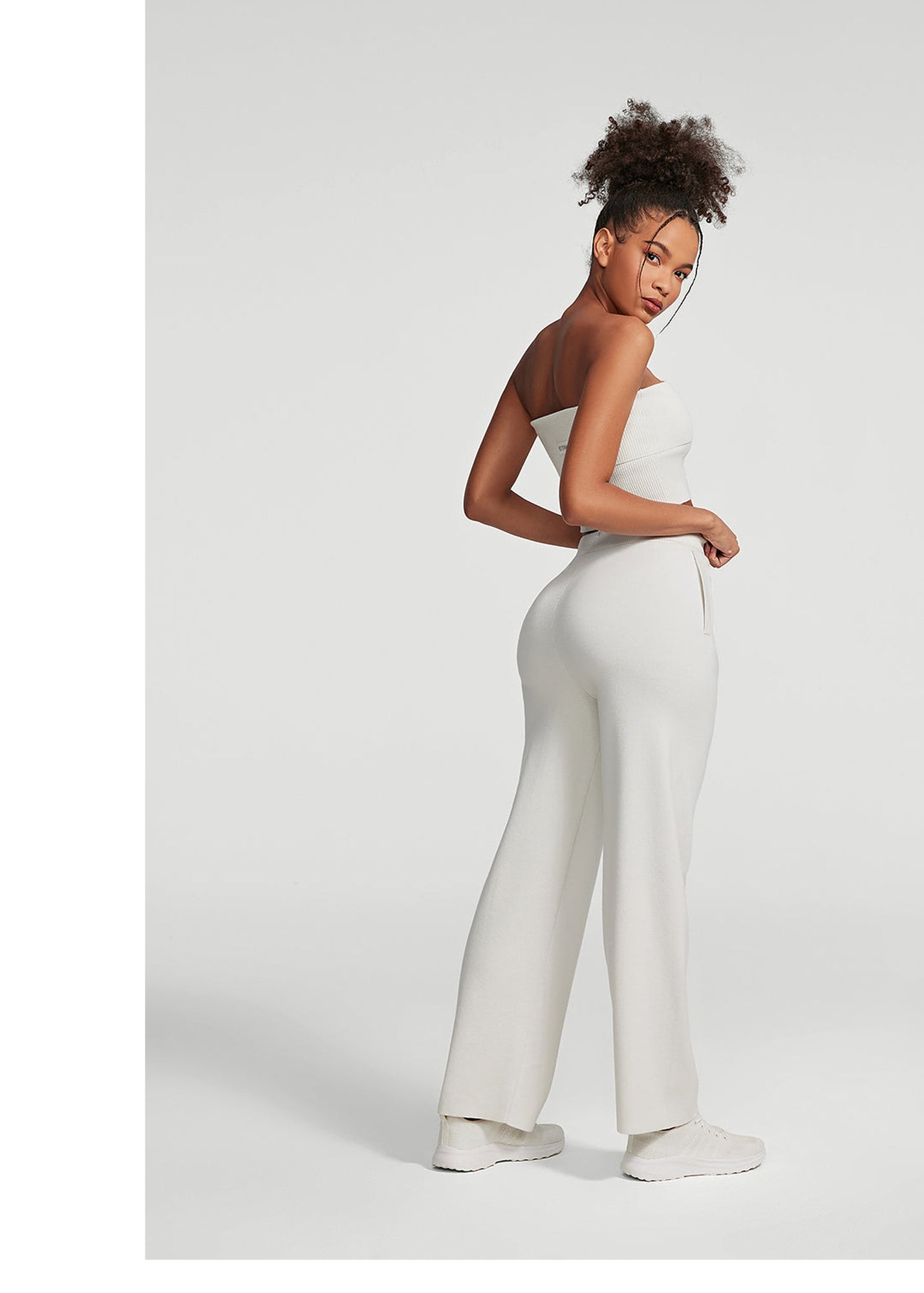 Cozy Luxe Sweatpants | White