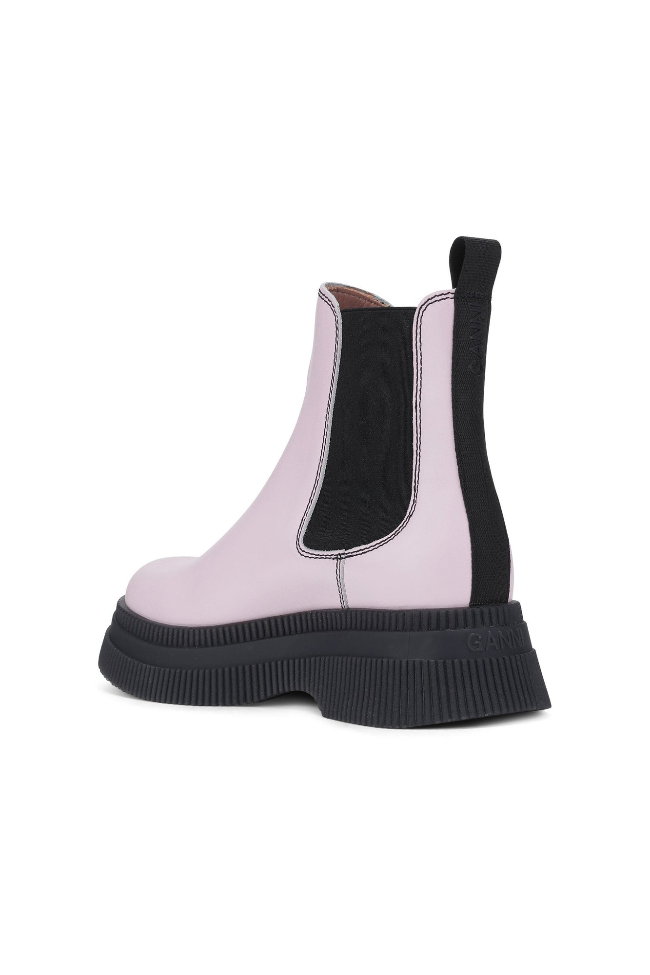 Creepers Chelsea Boots | Pale Lilac