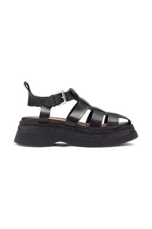 Creepers Creepers Grid Sandal | Black/Black
