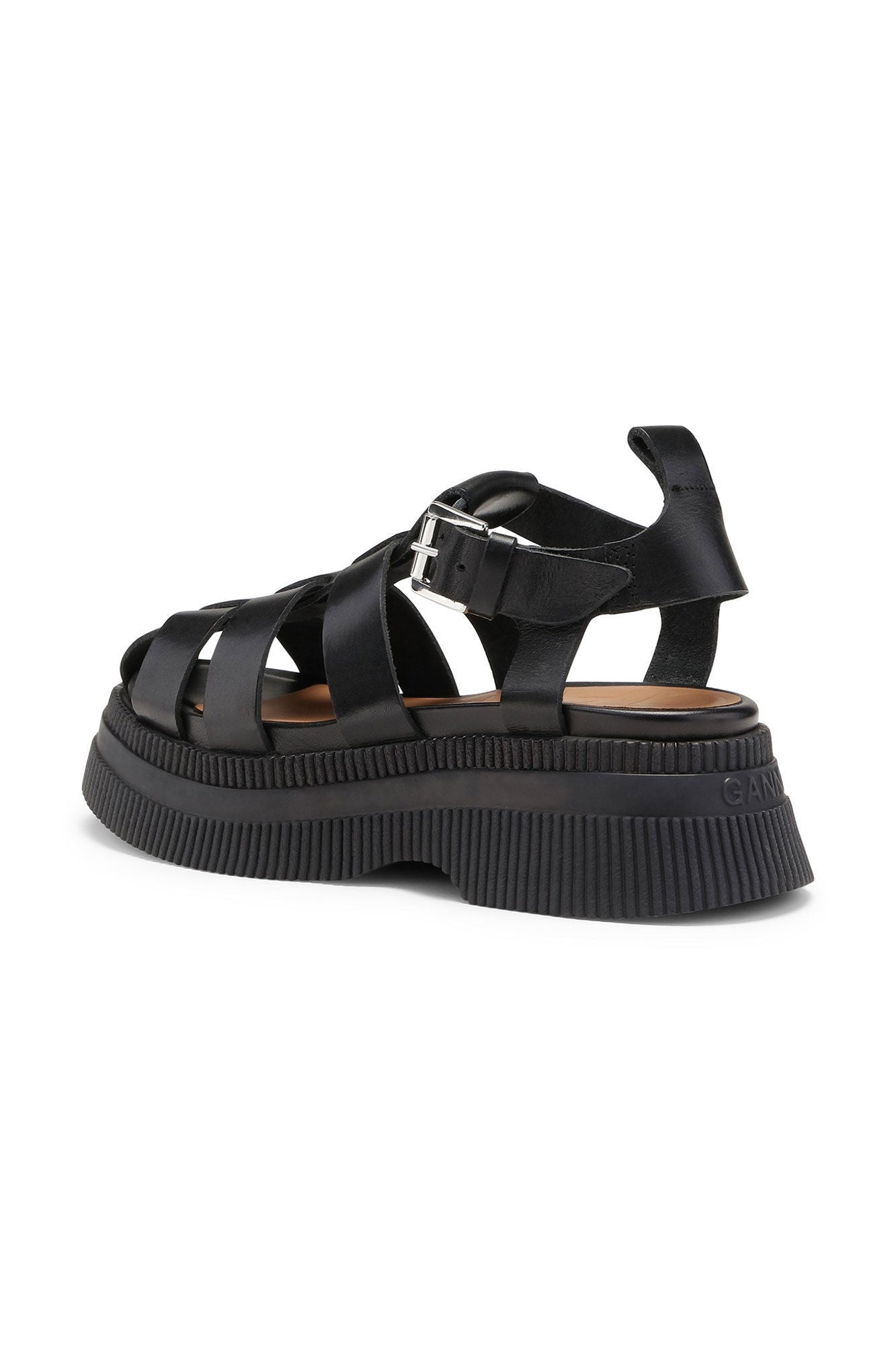 Creepers Creepers Grid Sandal | Black/Black