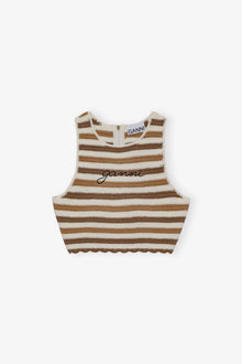 Crochet Racerback Top | Copper Brown